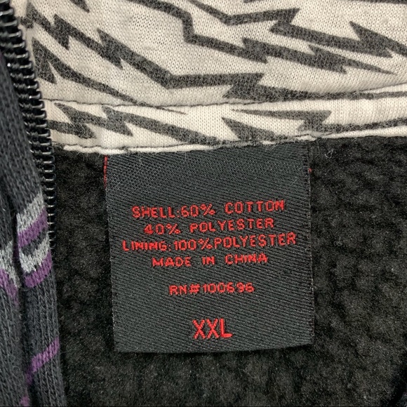 Tony Hawk Boys Zip Up Hoodie Sweater Skater Size XXL - Picture 5 of 8